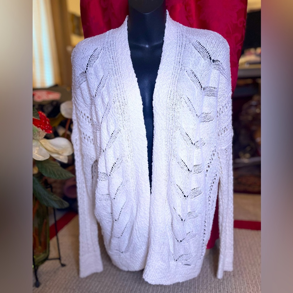 Hollister White sweater